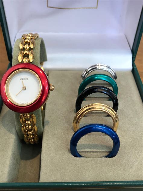 interchangeable gucci watch dupe|gucci watch changeable bezels.